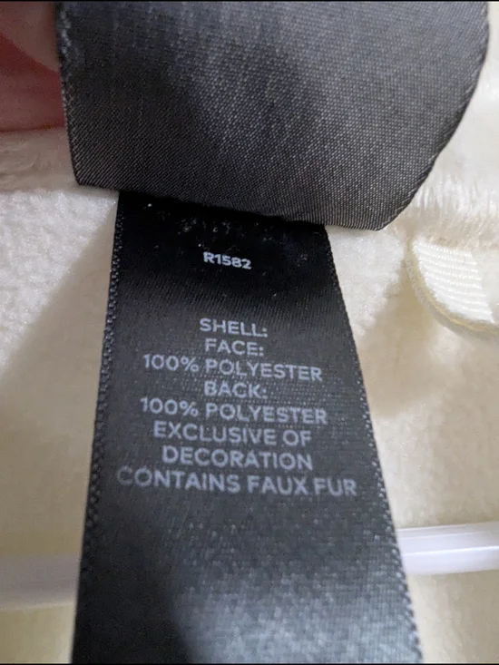 Champion XL Cream Sherpa Full-Zip Jacket - Picture 5 of 6